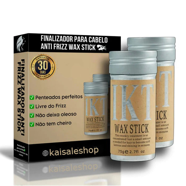 Finalizador Anti Frizz para Cabelo - Wax Stick [Penteado Perfeito] + BRINDES GRÁTIS - kaisaleshop