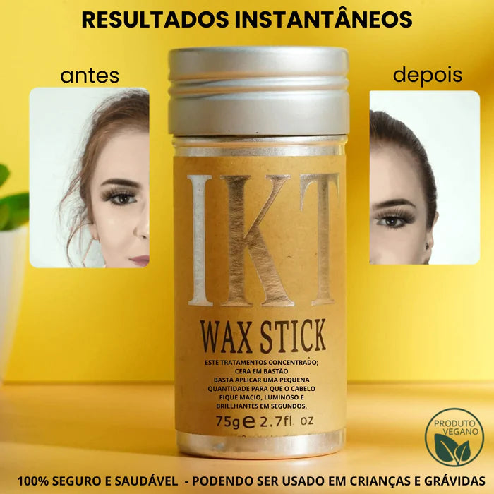 Finalizador Anti Frizz para Cabelo - Wax Stick [Penteado Perfeito] + BRINDES GRÁTIS - kaisaleshop