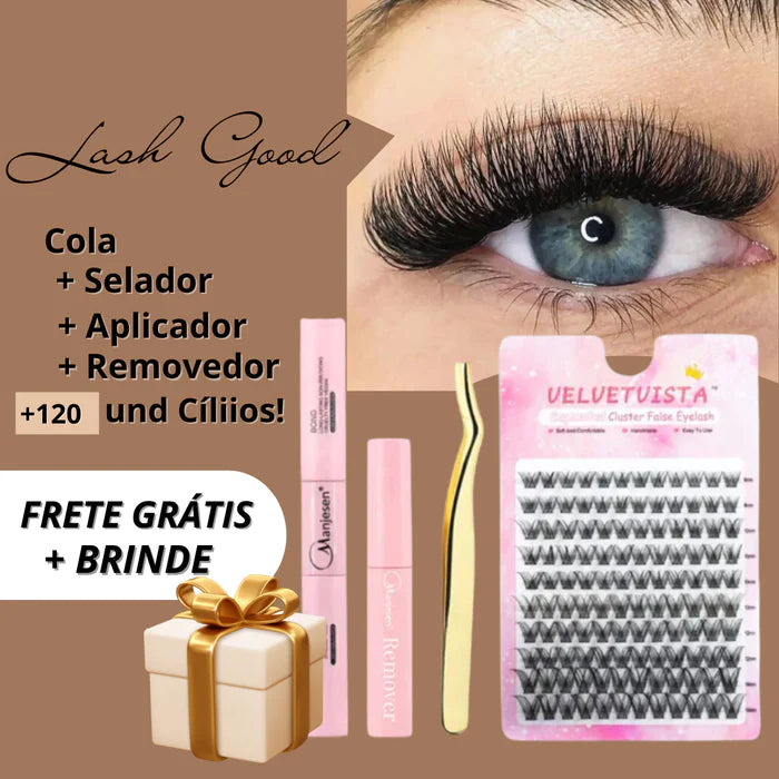 LashGood - Extensão de Cílios em Casa® - kaisaleshop