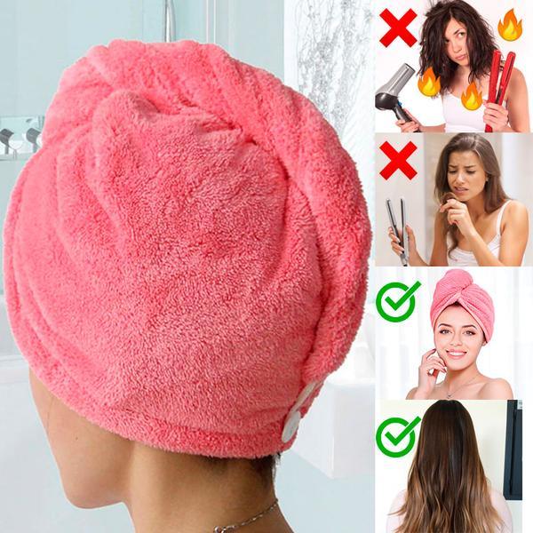 Toalha de Cabelo de Secagem Rápida de Alta Capacidade MagicDry - kaisaleshop