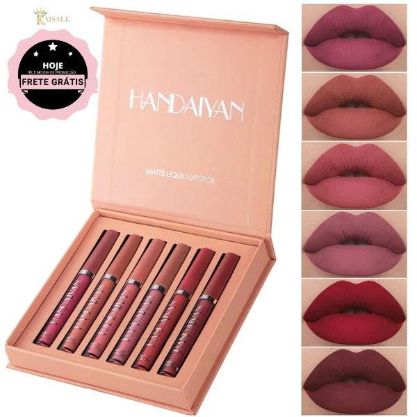 Kit Lips Premium Handaian® ( Acompanha BRINDE DEMAQUILANTE) - kaisaleshop