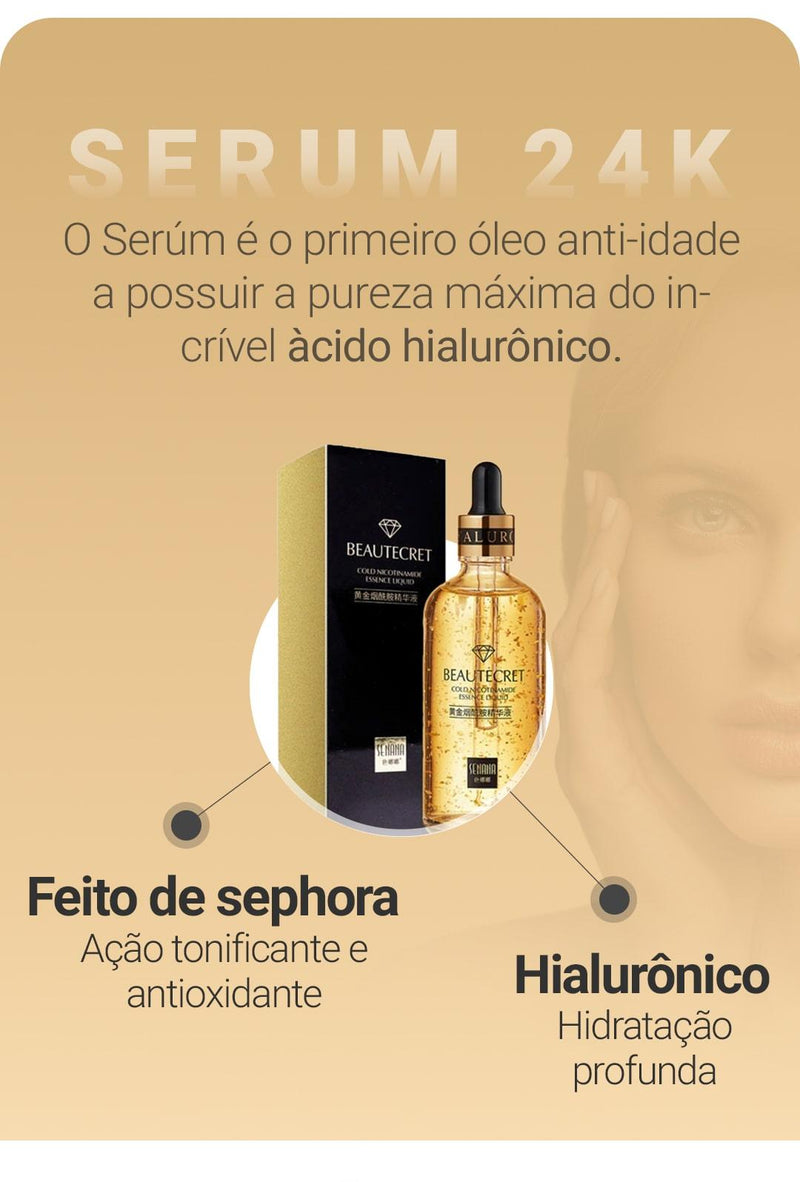 Sérum 24K Facial - Rejuvenescedor® | Volte 10 anos | - kaisaleshop