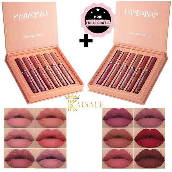 Kit Lips Premium Handaian® ( Acompanha BRINDE DEMAQUILANTE) - kaisaleshop